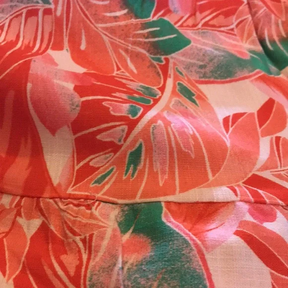 GB GIRLS Tropical sundress with fake tie shoulders NWT Size 5 - Picture 9 of 12